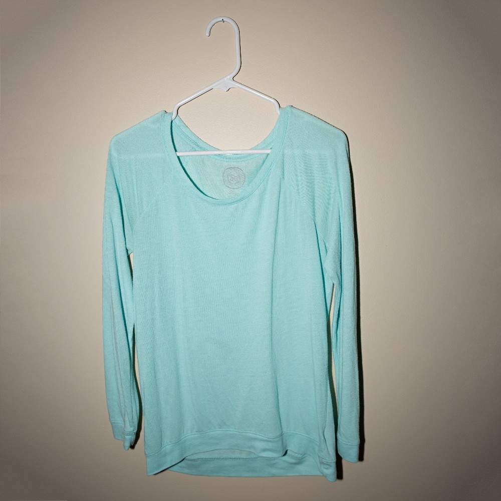 Blue Long-Sleeve Shirt
